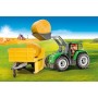 Playmobil - Tractor cu remorca si incarcator frontal Playmobil - 3